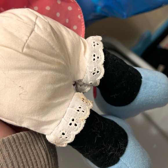 Vintage 80's Playskool Minnie Mouse Disney Pink Stuffed Animal Plush - Picture 4 of 4